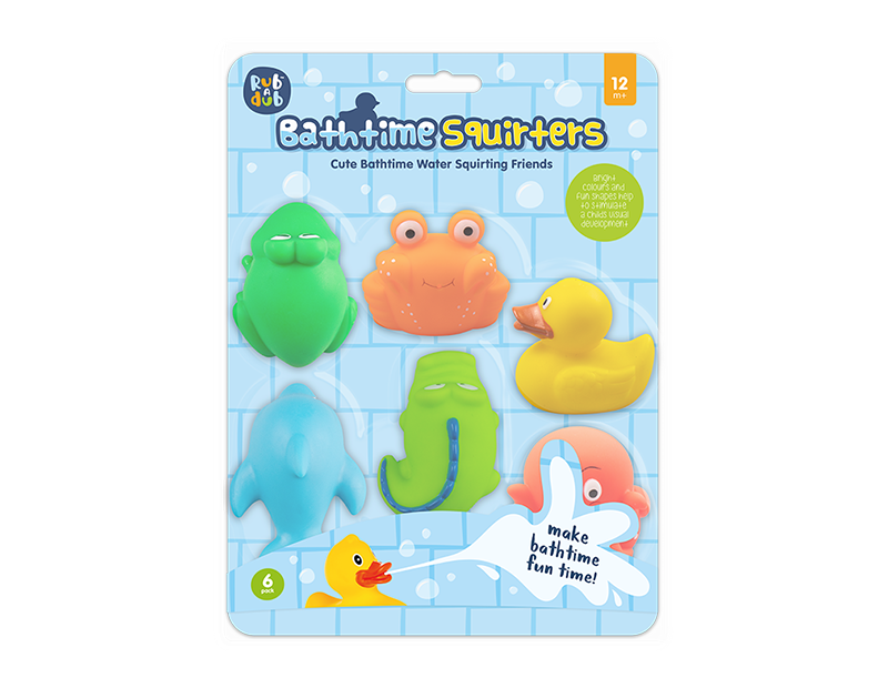 Bath Squirters 6pk